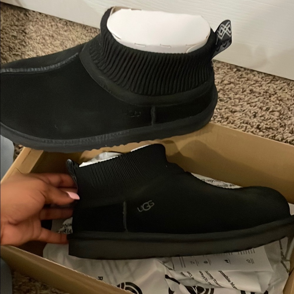 UGG Black Ankle Boots